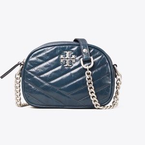 Tory Burch:KiraChevron Distressed Small Camera Bag